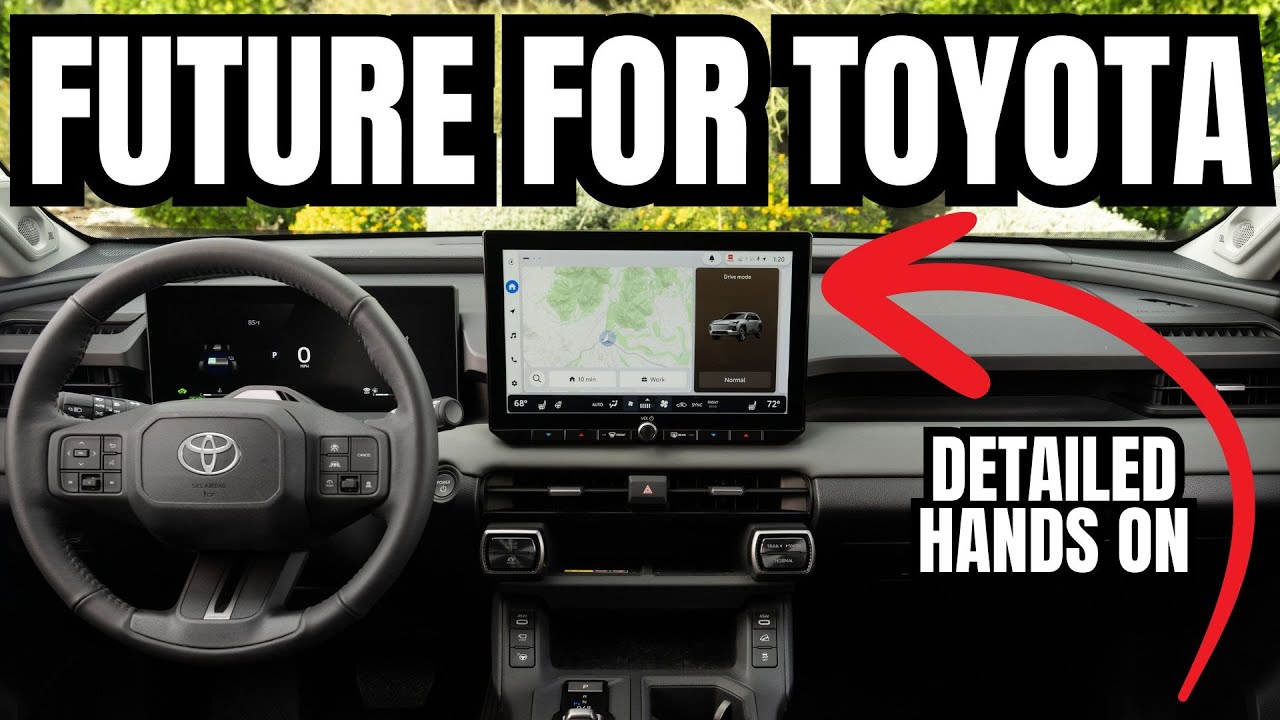 Все Toyota получат это! Абсолютно новый экран информационно-развлекательной системы &mdash; подробная д...
