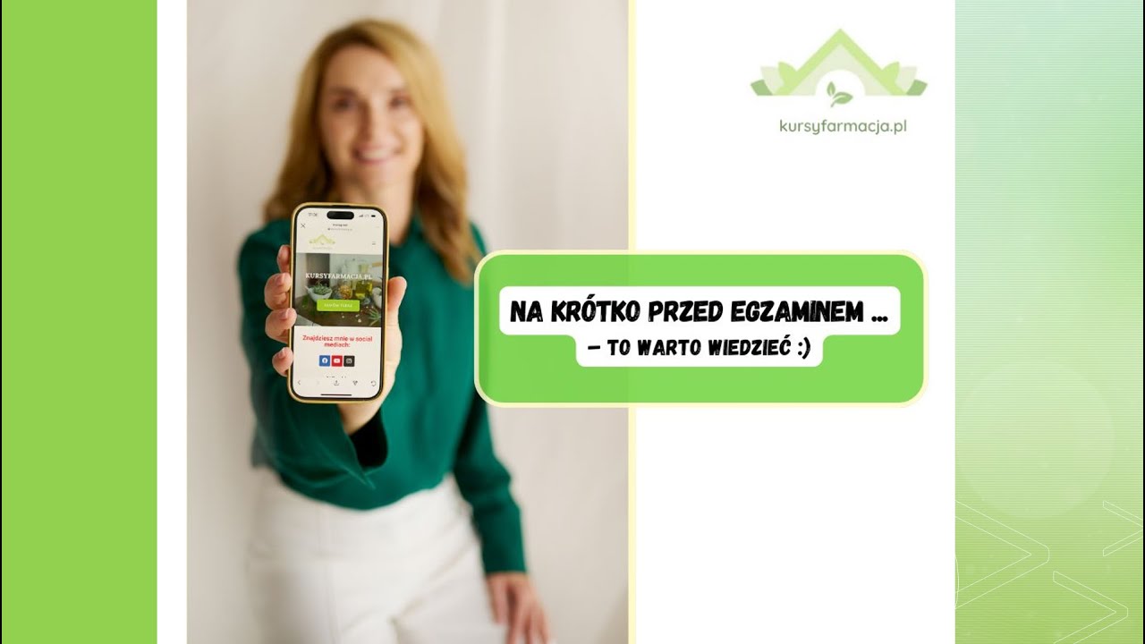 Ważne informacje na krótko przed egzaminem zawodowym Technik Farmaceutyczny