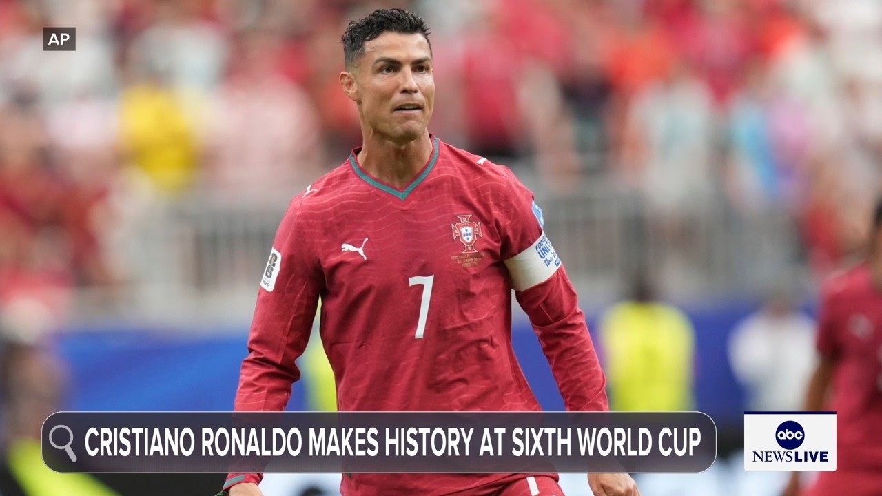 Лучшие моменты чемпионата мира по футболу FIFA: Криштиану Роналду творит историю