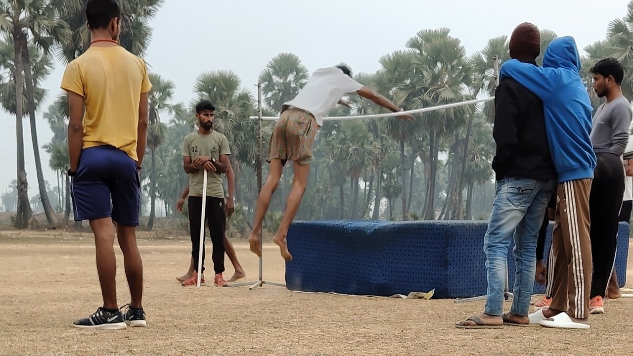 Bihar police s home guard high jump 5fit