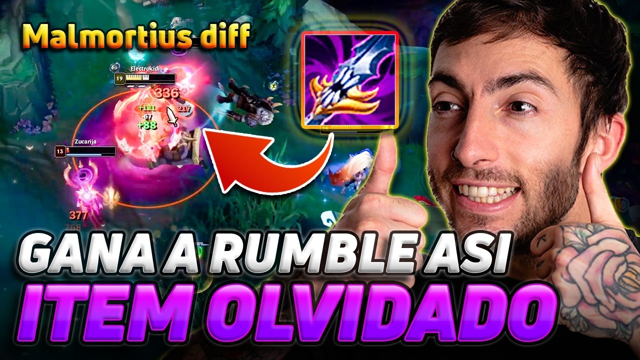 ESTE OBJETO TE HARA GANAR MUCHAS PARTIDAS - RIVEN VS RUMBLE | Electrokidi