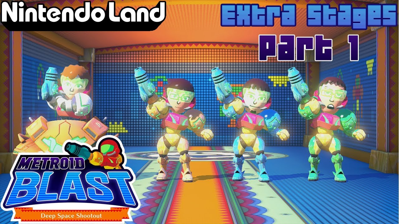 Nintendo Land - (Co-op) Metroid Blast - Extra Stages (Part 1)