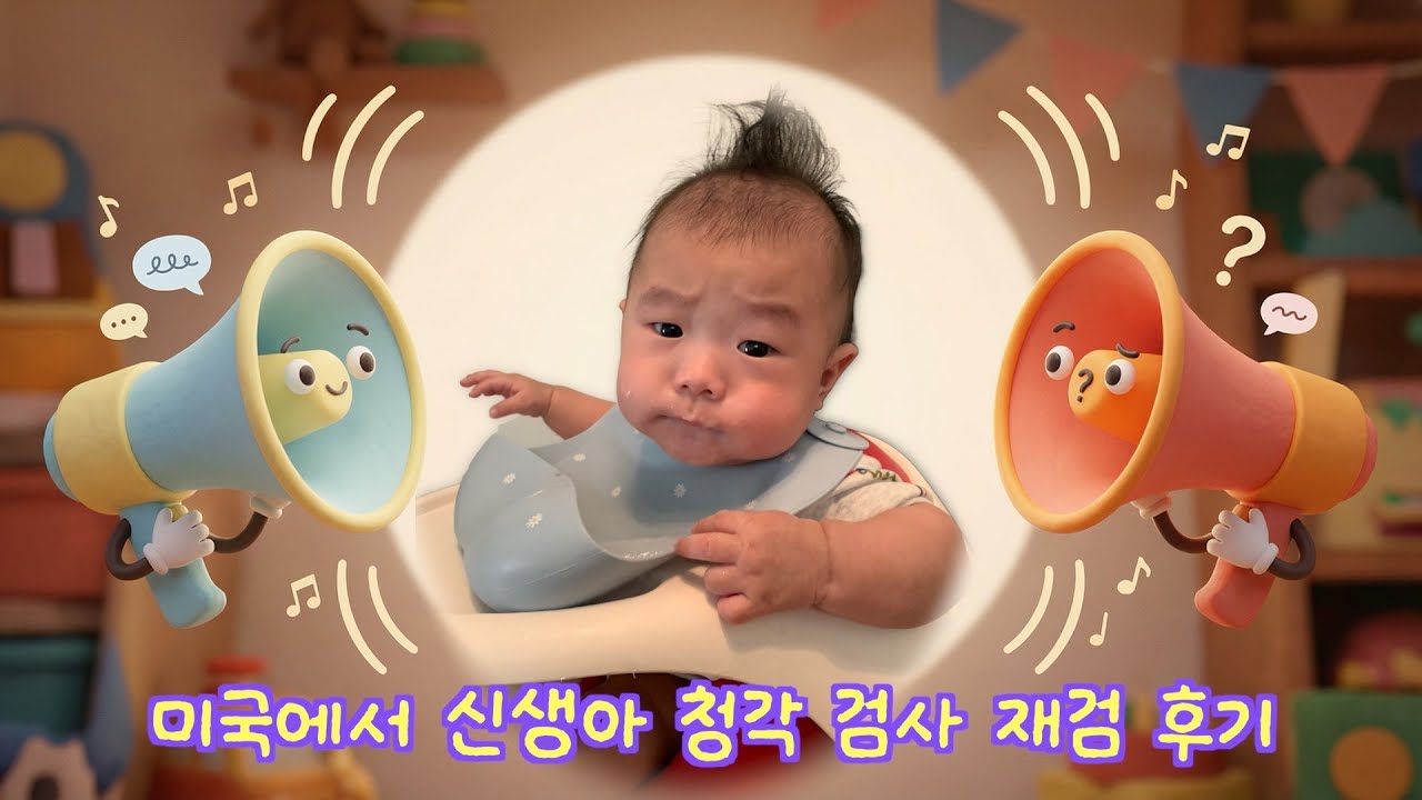 EP2. 신생아 청각 선별 검사 재검 후기 Newborn Hearing Screening Retest (US)
