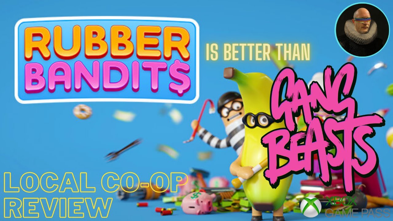 Rubber Bandits is 2021s BEST PARTY Couch Co-op Game!
