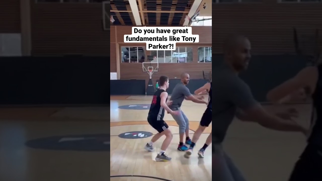Want to be a great hooper?! Play like Tony Parker 👀 #hooper #basketball #sports