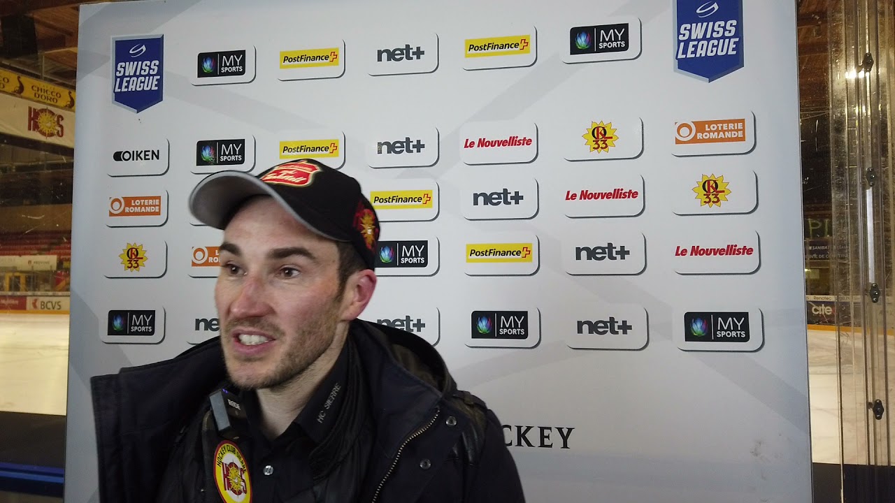 21.03.2021 HC Sierre &ndash; EHC Olten 1-5 Thibaut Monnet
