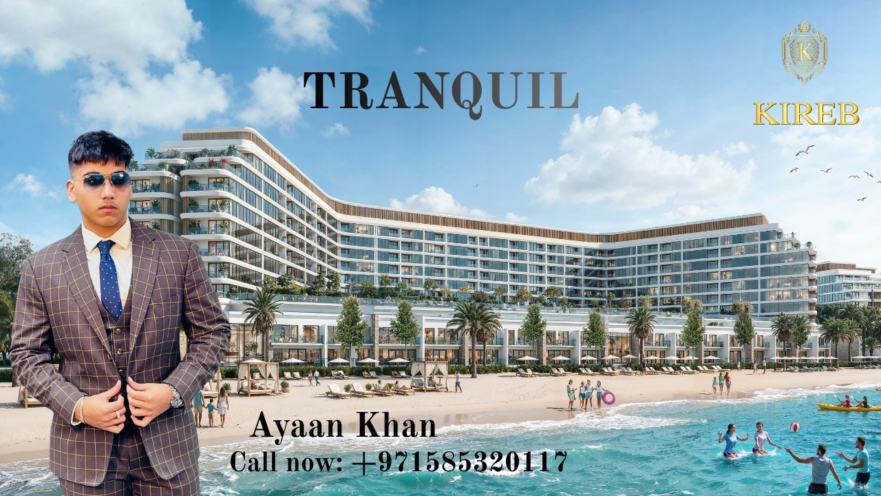 KIREB Presents Tranquil Residences at Siniya Island, Umm Al Quwain | Luxury Waterfront Living