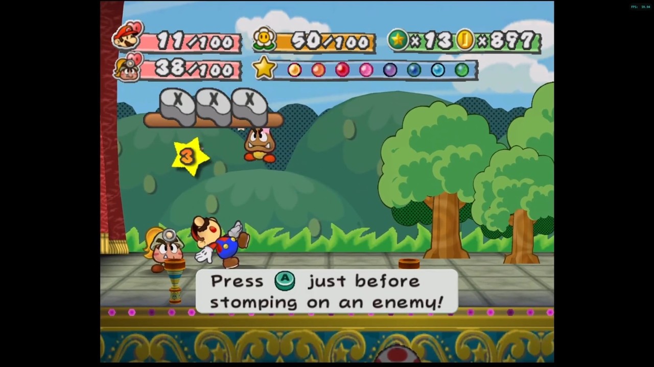 Paper Mario TTYD - What Happens When Enemies Use Mario's Attacks