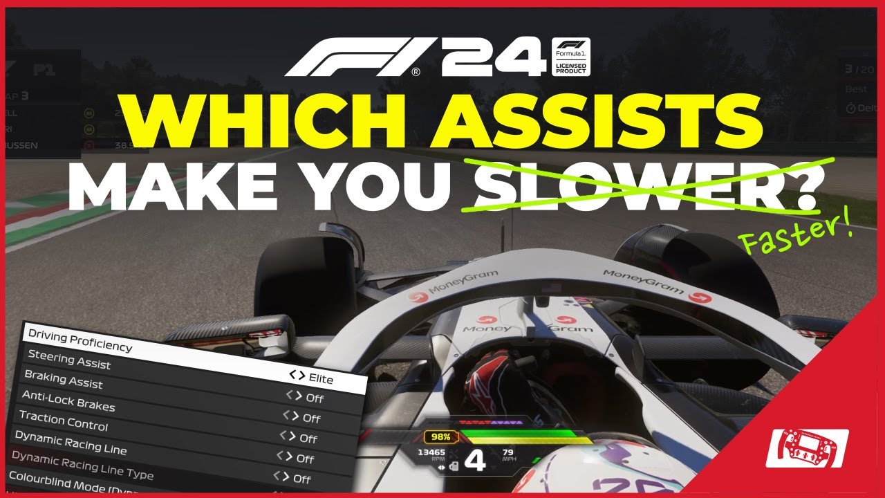 F1 24 Assists Guide - Which Assists To Use & Which Slow You Down?