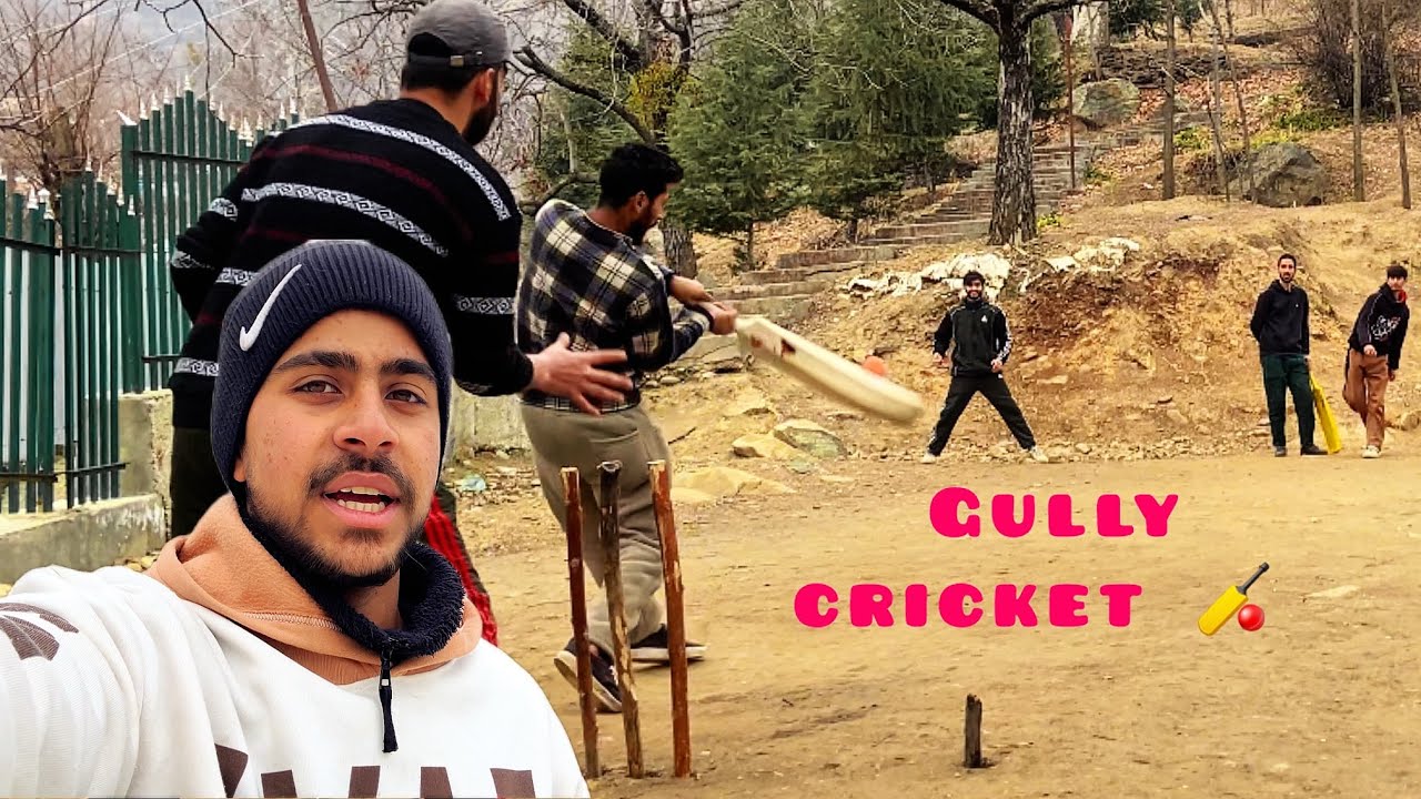 Gully cricket on fire 🔥 😅…                                          ​@Mehranwani1313 