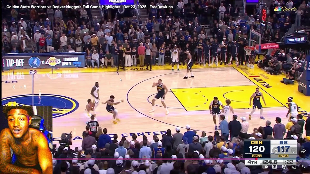 Реакция на NUGGETS в WARRIORS | ПОЛНЫЙ ОБЗОР ИГРЫ | 23 октября 2025 г. Реакция!
