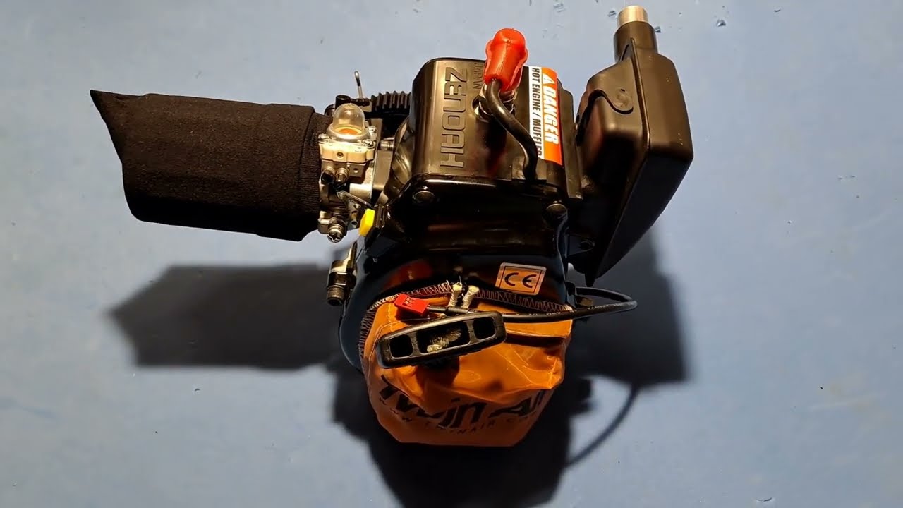 FG MARDER Part 5: Engine #rc #rccar #gas #marder