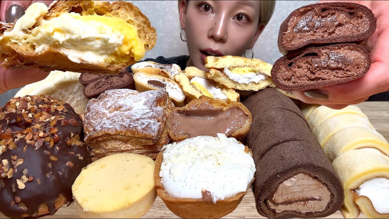 【ローソンのスイーツ特集🍰】ASMR 日本語字幕