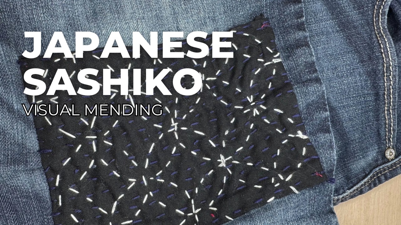 Japanese Sashiko Visual Mending Repair Boro