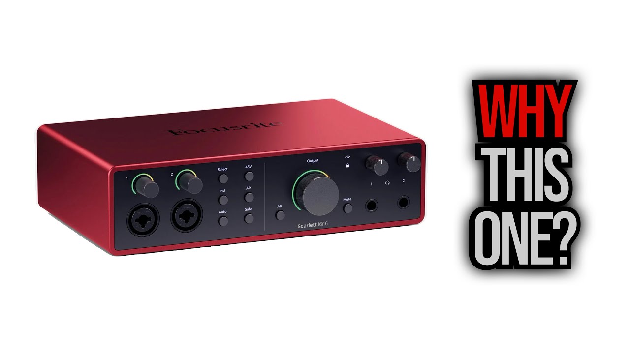 Focusrite Scarlett 16i16 Unboxing – The 2i2 & 4i4 Just Weren’t Enough!