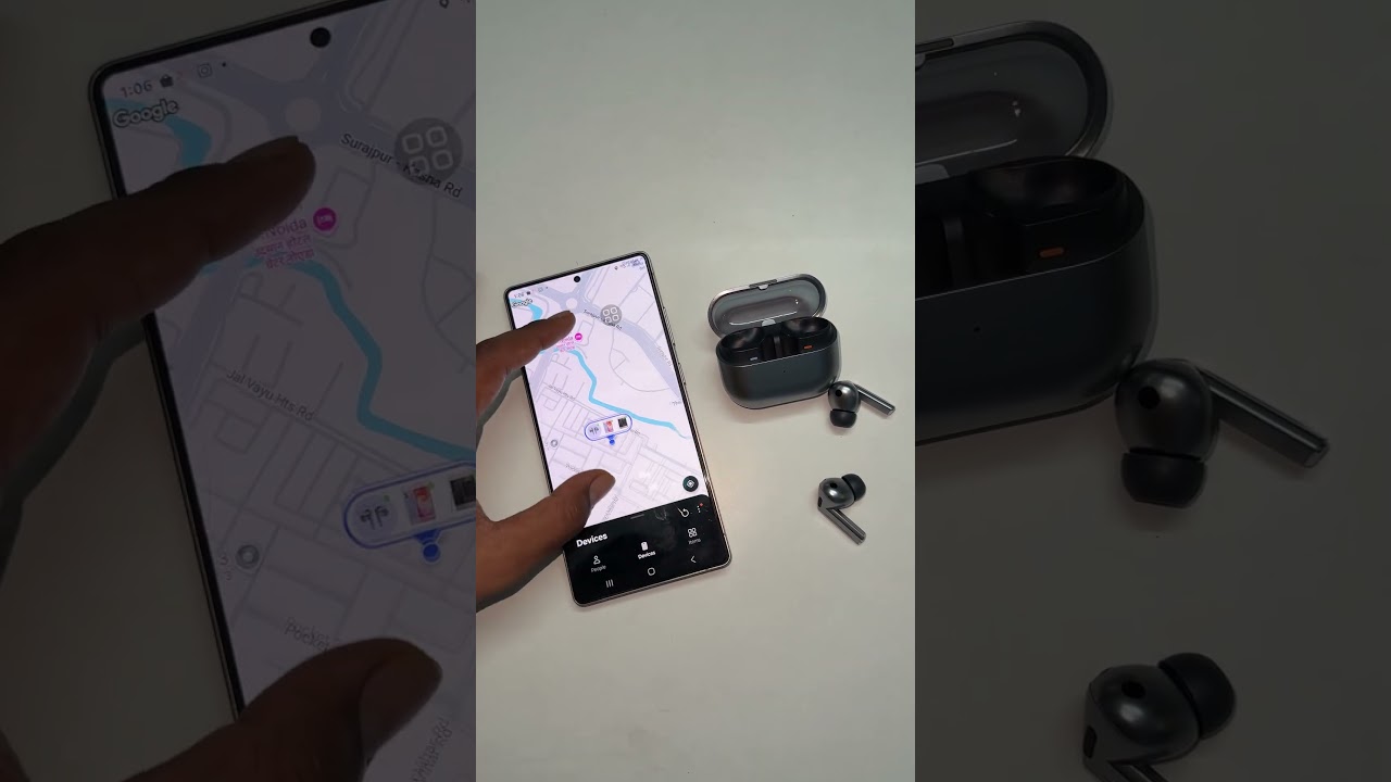 How to Find Samsung Galaxy Buds 3 Pro | Find My Earbuds Tutorial 🔍🎧 #samsung #buds #viral