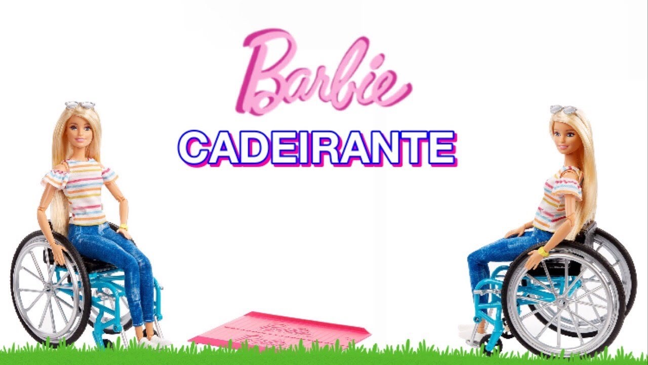 COMPREI A BARBIE CADEIRANTE! - Fashionistas 132 made to move - Review PT