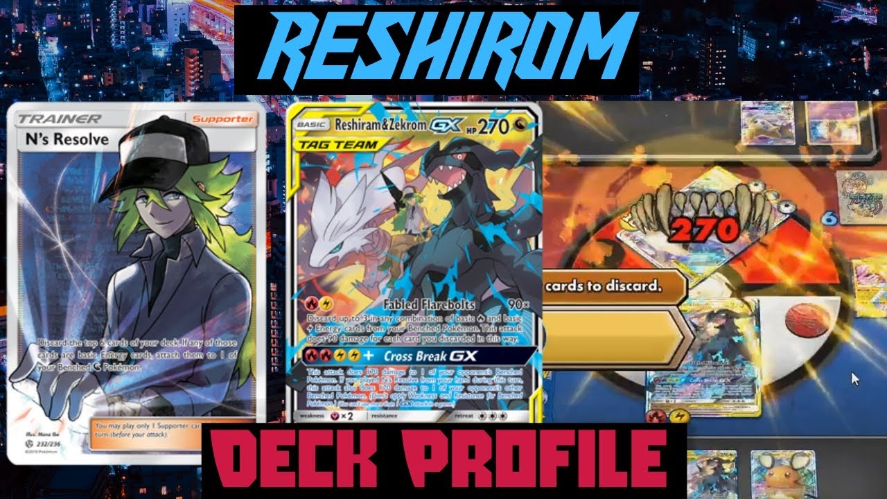 Turbo Reshiram/Zekrom Deck Profile! Turn 1 270 Damage! UPR-SSH