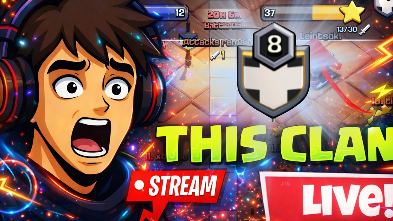 THIS CLAN IS INSANE 😱 | War Day Live!