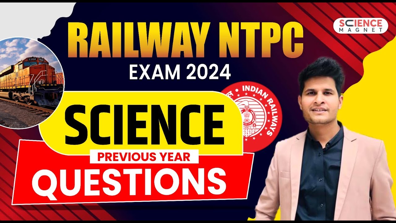 Railway NTPC 2024 | RRB NTPC Science Previous Year Questions | NTPC Science PYQs #neerajsir