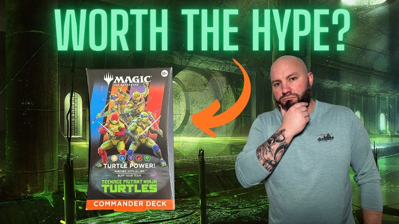 MTG TMNT Precon Deck Worth $70? Let's Find Out #mtg #tmnt