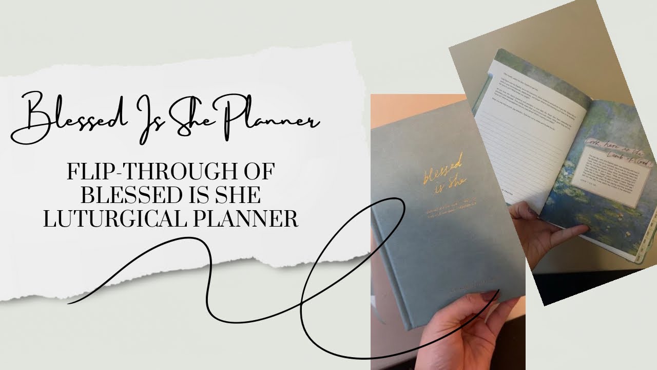 Flip-Through of Blessed Is She 2025 Planner