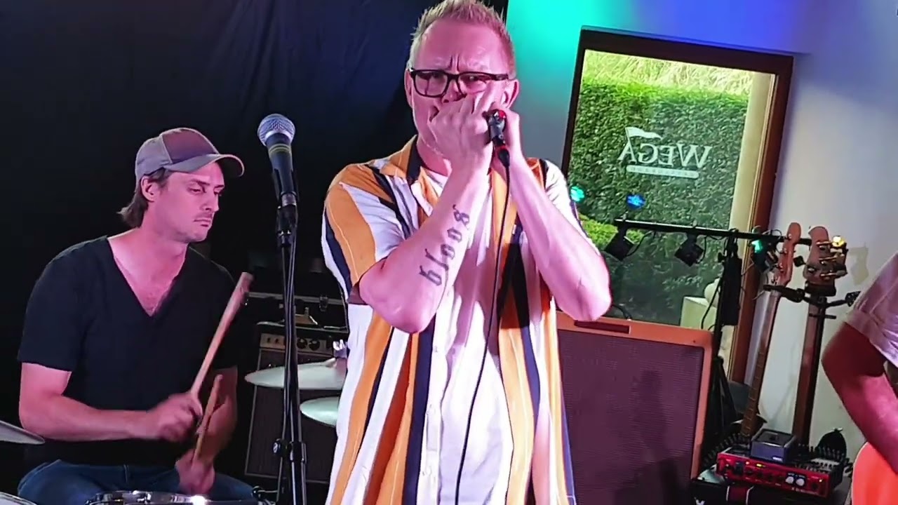 Resturang Wega Blues jam med bla Dennis Westerberg 10-08-2022