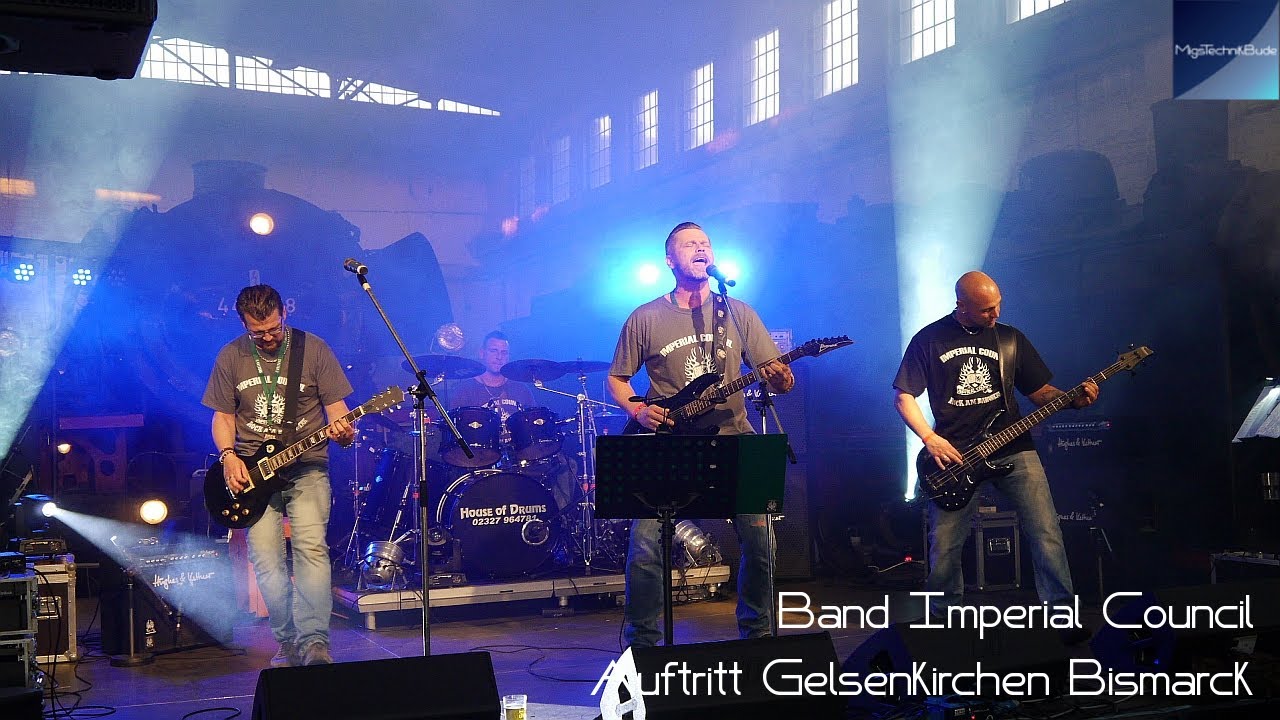 Rock am Bahnwerk 2017 Livemittschnitt der Band Imperial Council - Fear of the Dark