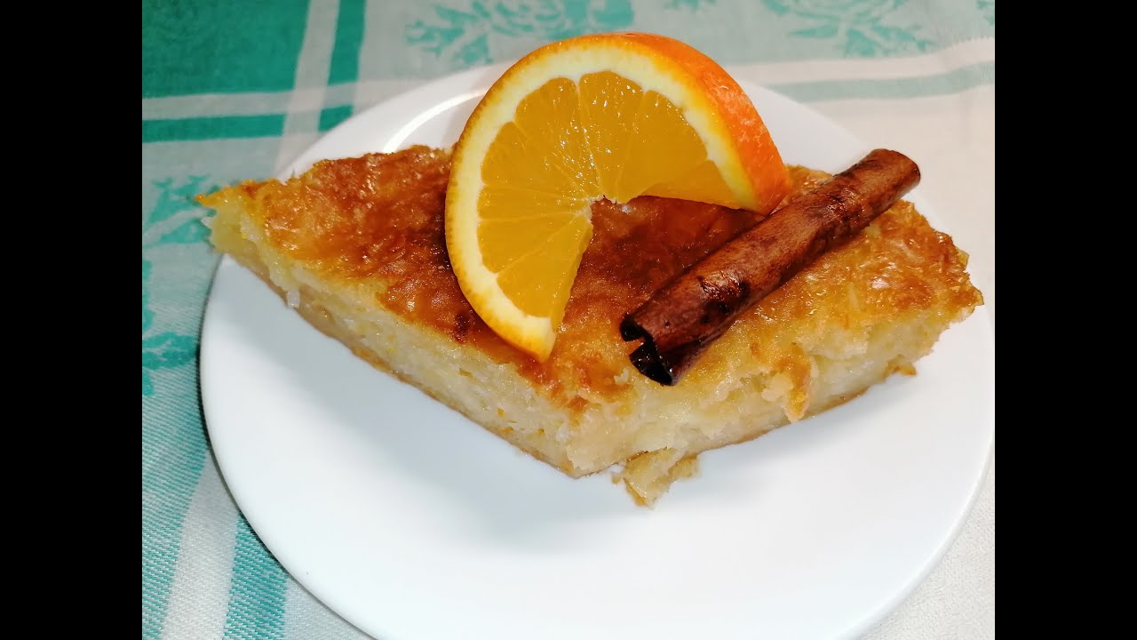 🇬🇷 Портокалопита 🇬🇷 (Апельсиновый пирог) / Греческая кухня / Просто и вкусно