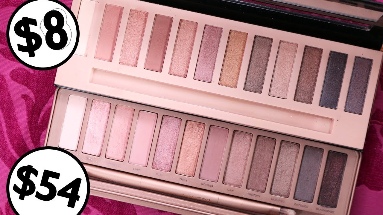 $8 Drugstore DUPE for Urban Decay Naked 3 Palette?