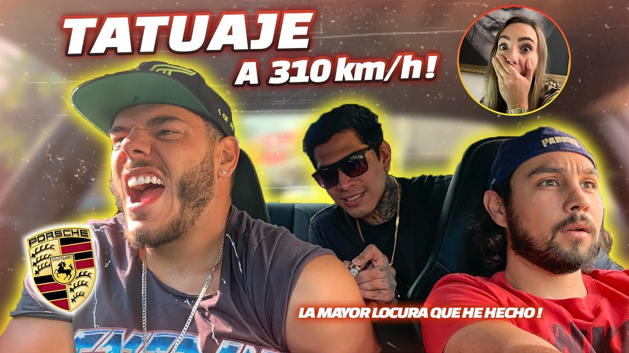 ME TATU&Eacute; EN UN PORSCHE A 310 KM/H ! *me arrepiento* 😰😰 | SIM&Oacute;N AHUED