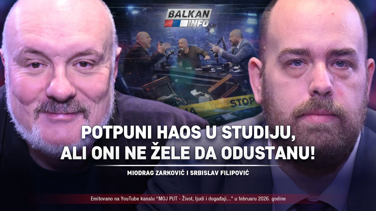 AKTUELNO: Zarković i Filipović – Potpuni haos u studiju, ali gosti ne žele da odustanu! (7.2.2026)