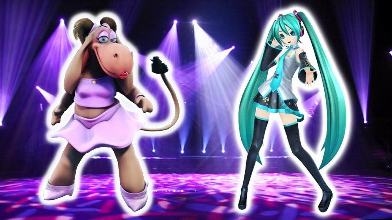 Hatsune Miku vs Holly Dolly - Ievan Polkka [MASHUP]