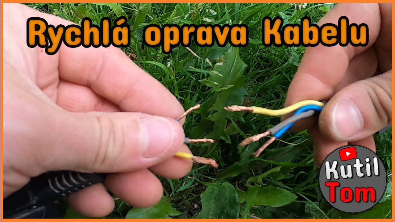 Jak rychle opravit kabel -  Kutl Tom - Life hacks - N&aacute;vod - Tip - Smr&scaron;ťovac&iacute; p&aacute;jec&iacute; spojky s c&iacute;nem