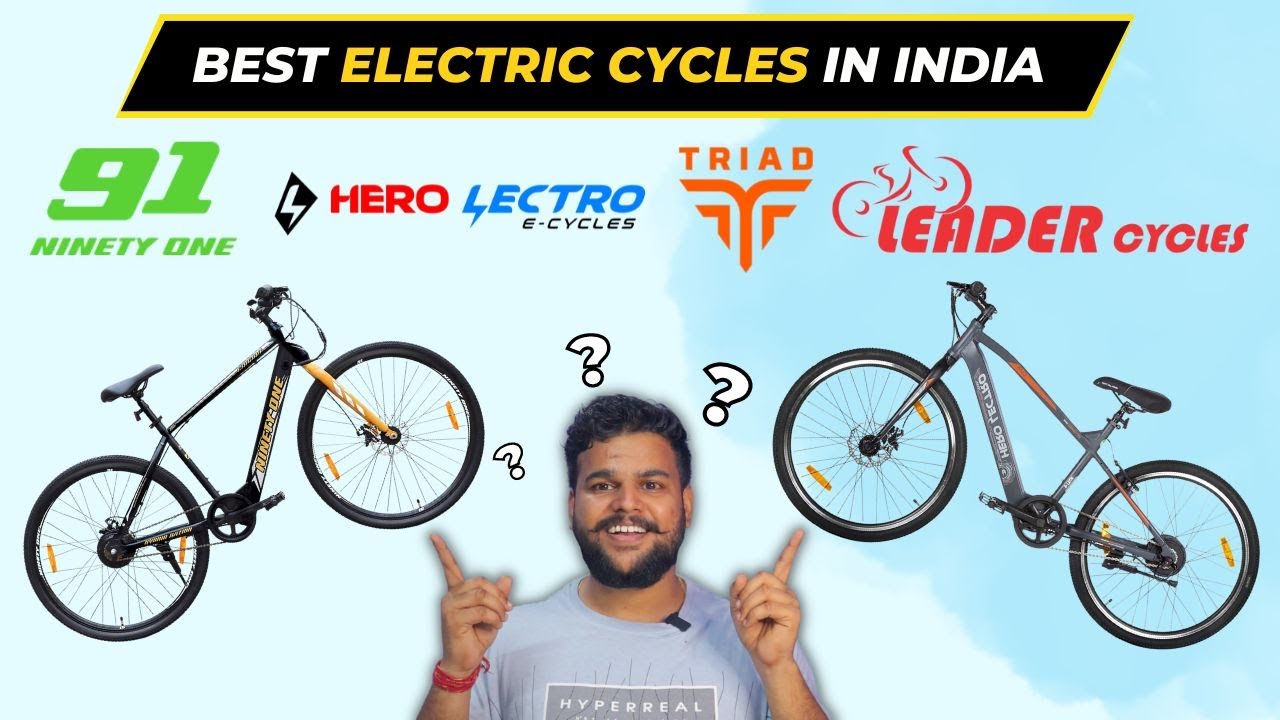 Best Electric Cycles in India 2024 🔥 Electric Cycle Review 🔥 Hero LECTRO 🔥 TRIAD 🔥 Ninety One