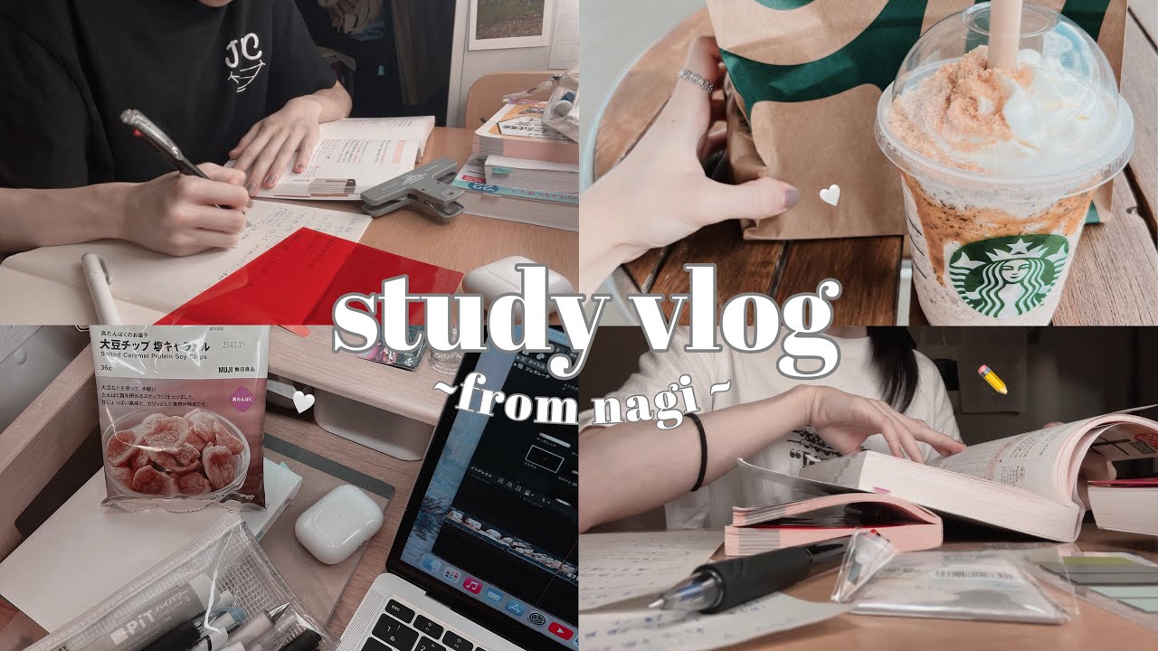 【study vlog】4時代起き大学生の夏の勉強週間🍧｜資格勉強と車校など🚘