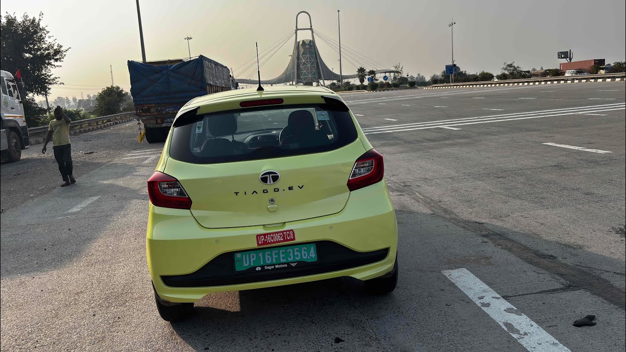 Tata Tiago EV Range Test | Battery at 1%, Not a Problem! 😱 | Shocking Result ⚡