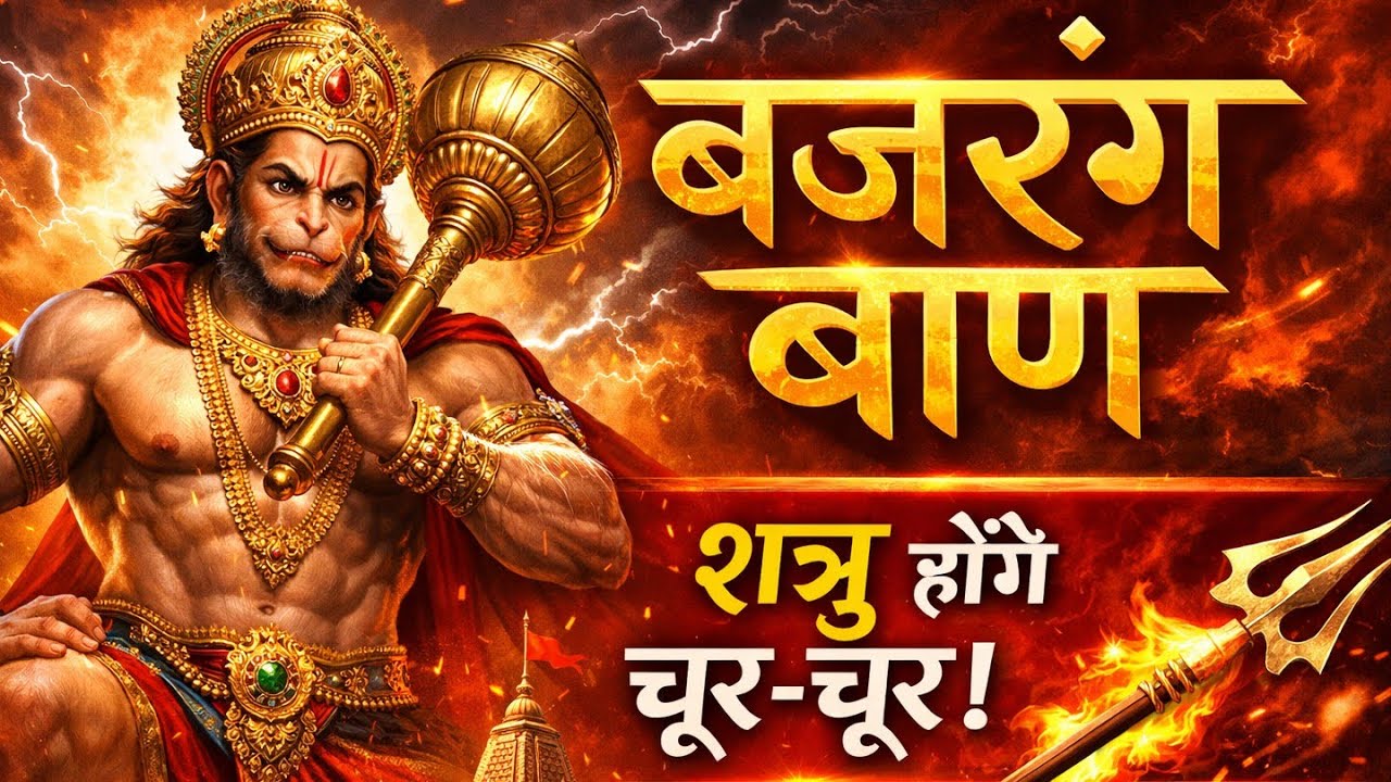 बजरंग बाण | Bajrang Baan Full | शत्रु होंगे चूर-चूर  | Bajrang Baan Path | Hanuman Ji Bhajan