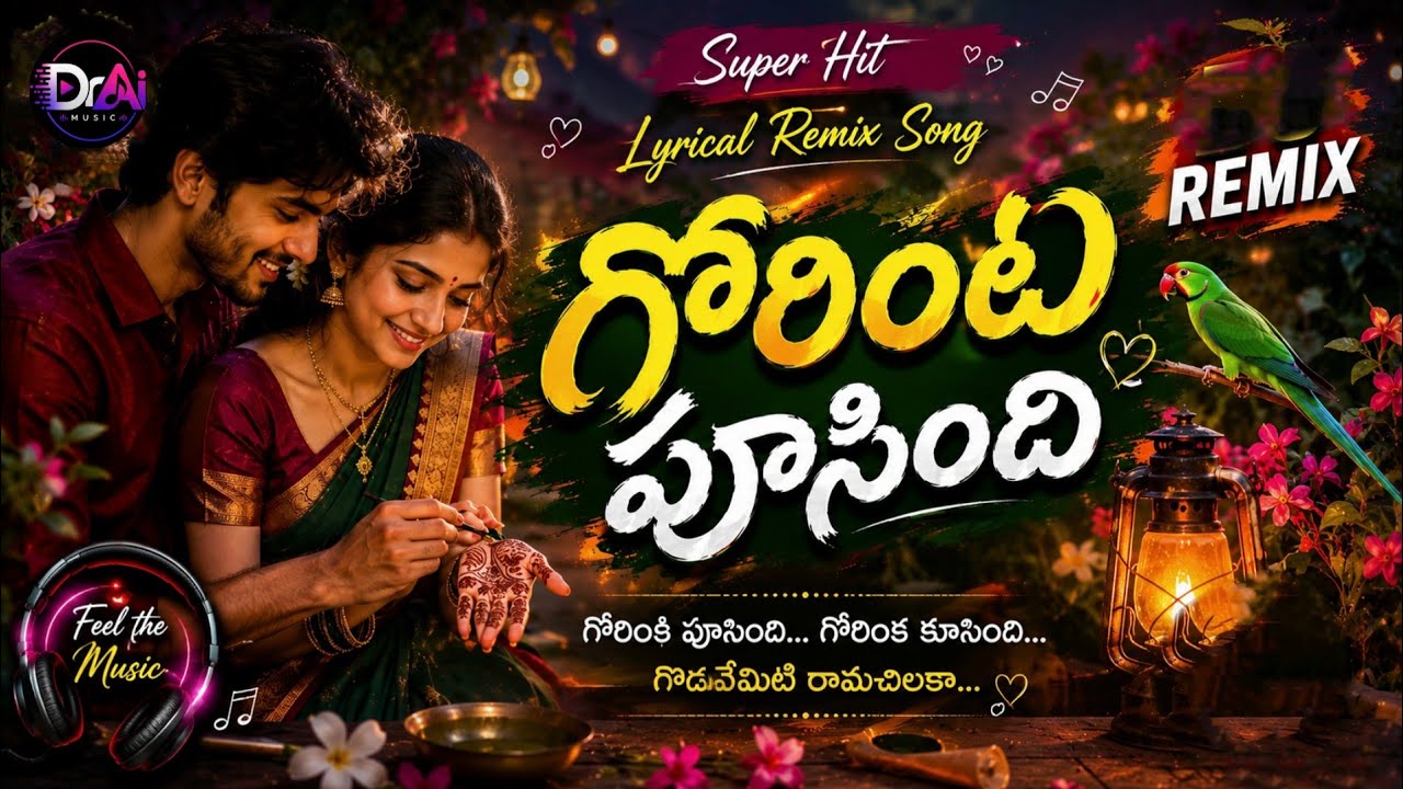 గోరింట పూసింది | Khaidi TeluguMovie Slow Beat Remix AiSong | Chiranjeevi Madhavi | Music Suno | VSRM