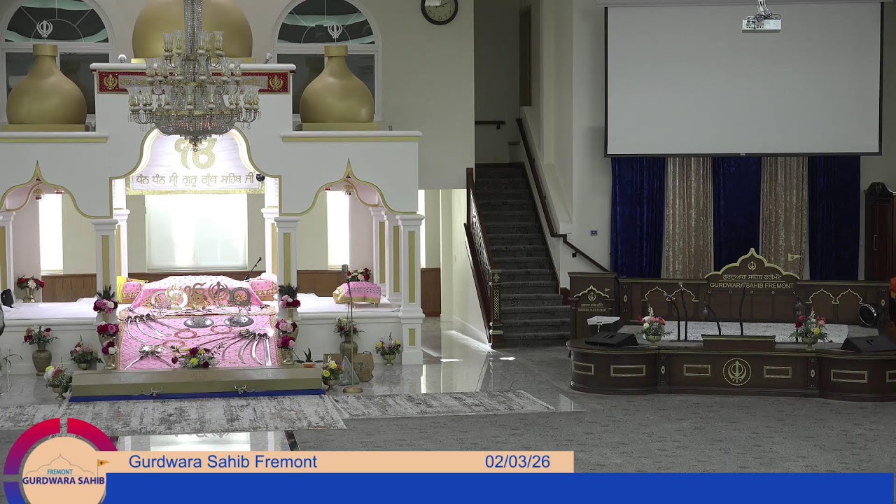Gurdwara Sahib Fremont Morning Diwan 2026-02-03