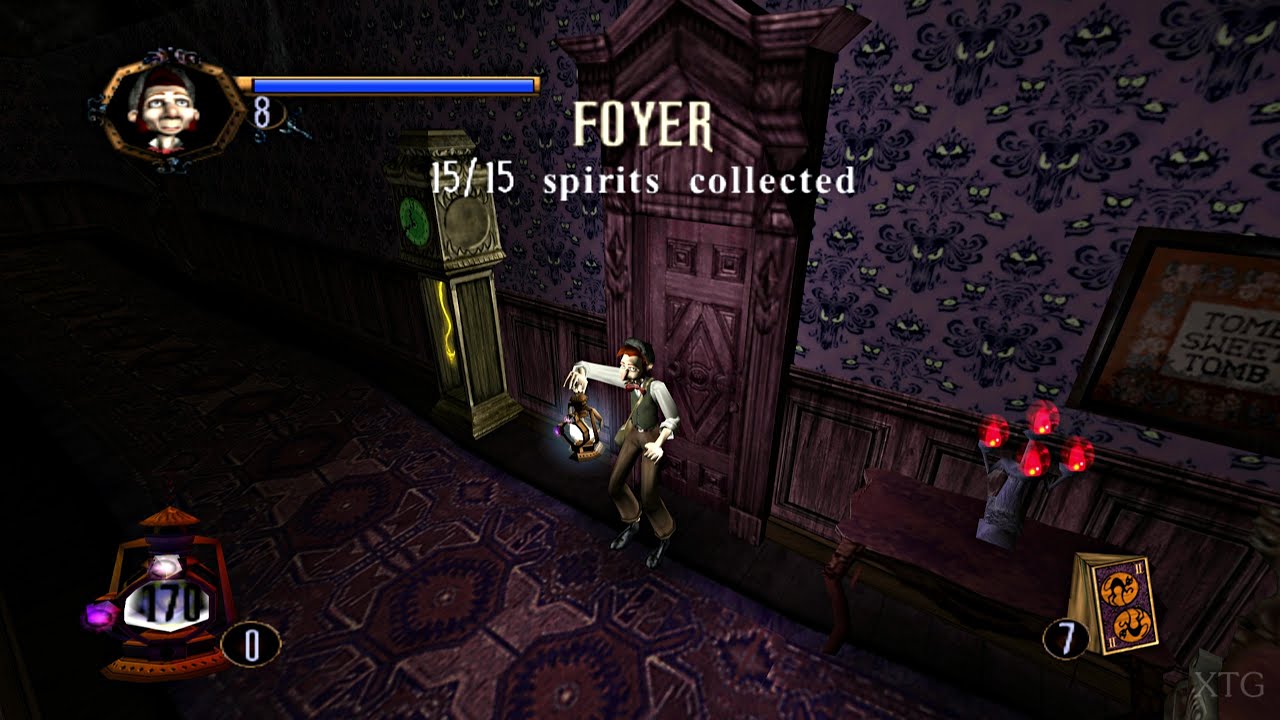 Геймплей The Haunted Mansion для PS2 HD (PCSX2)