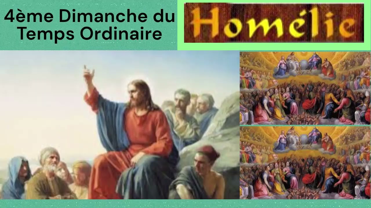 Comment les béatitudes de Jésus redéfinissent notre quête du bonheur | Homélie 1 Février 26