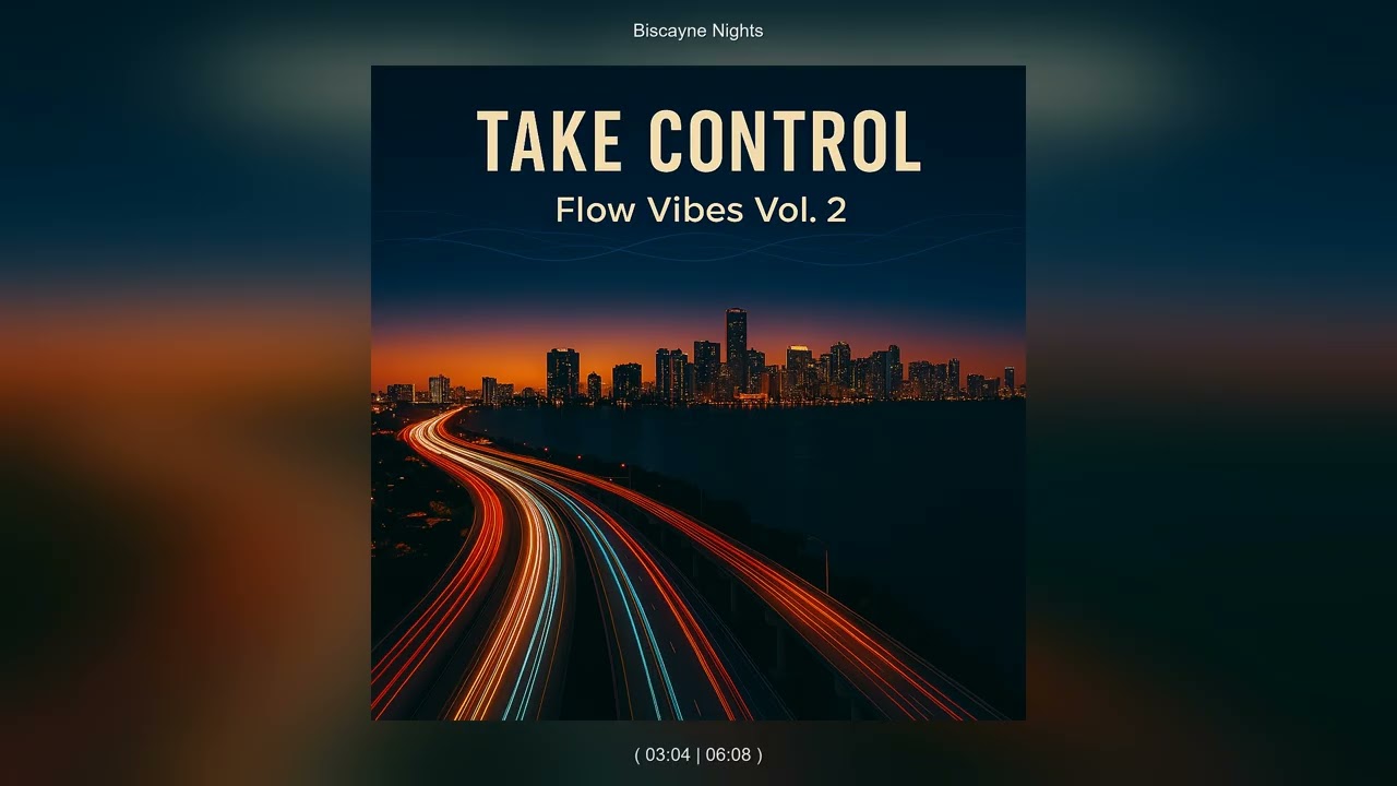 Take Control Flow Vibes – Vol. 2 - Track 01 - Biscayne Nights [KjBx Visualizer]