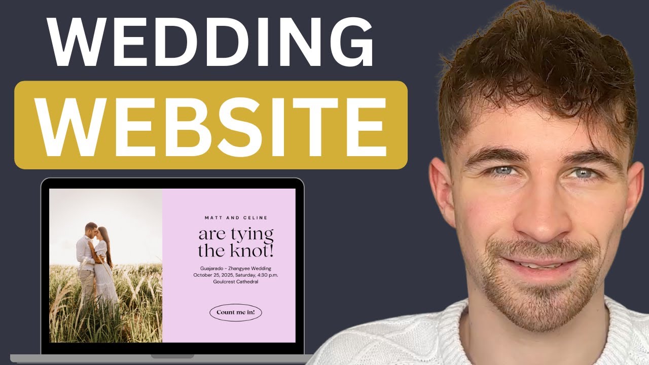 How To Make A Wedding Website (2025) | Step-by-Step Tutorial For Beginners