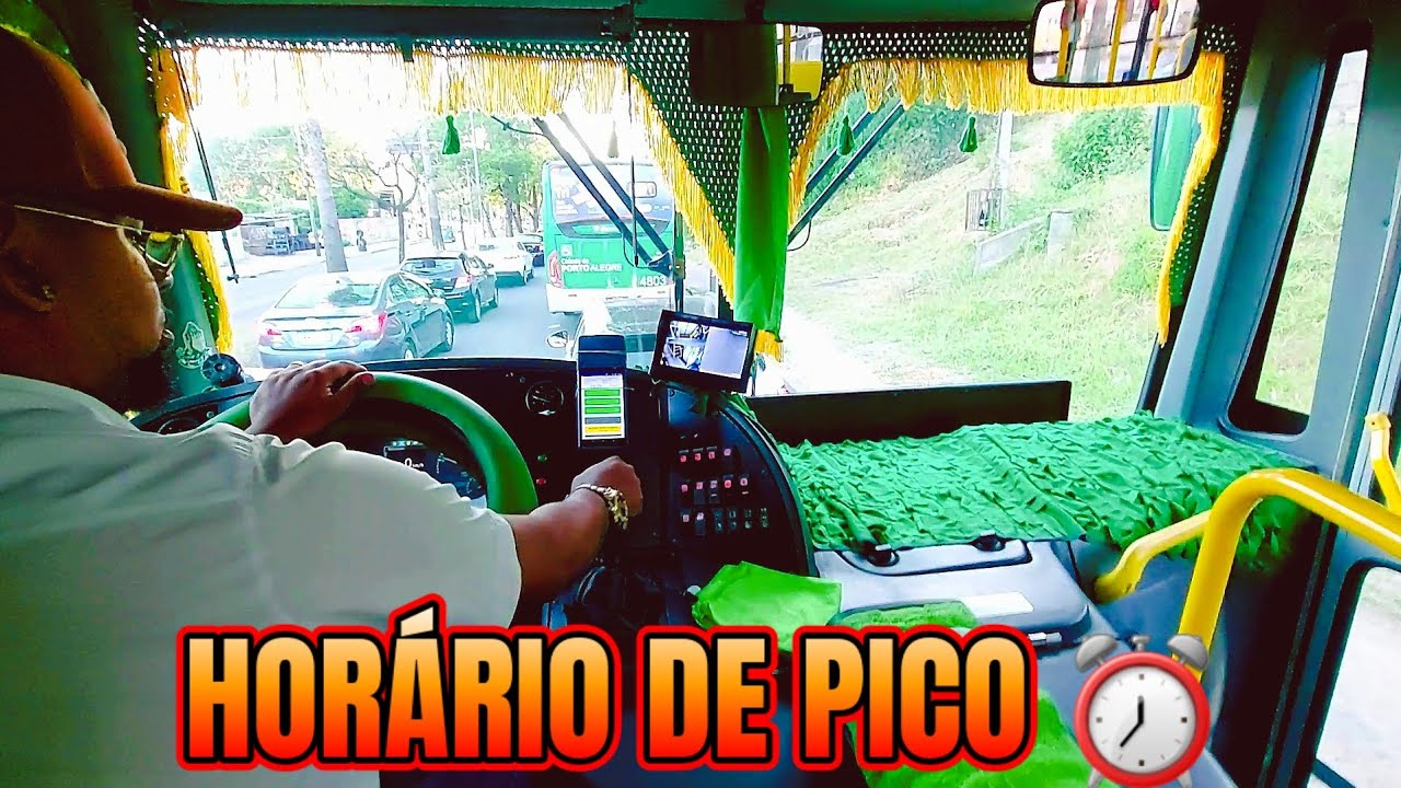 MOTORISTA DE ÔNIBUS: Pensa numa tranqueira!