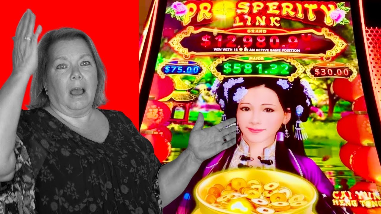 UNBELIEVABLE SESSION on Prosperity Link slot machine at Bellagio in Las Vegas