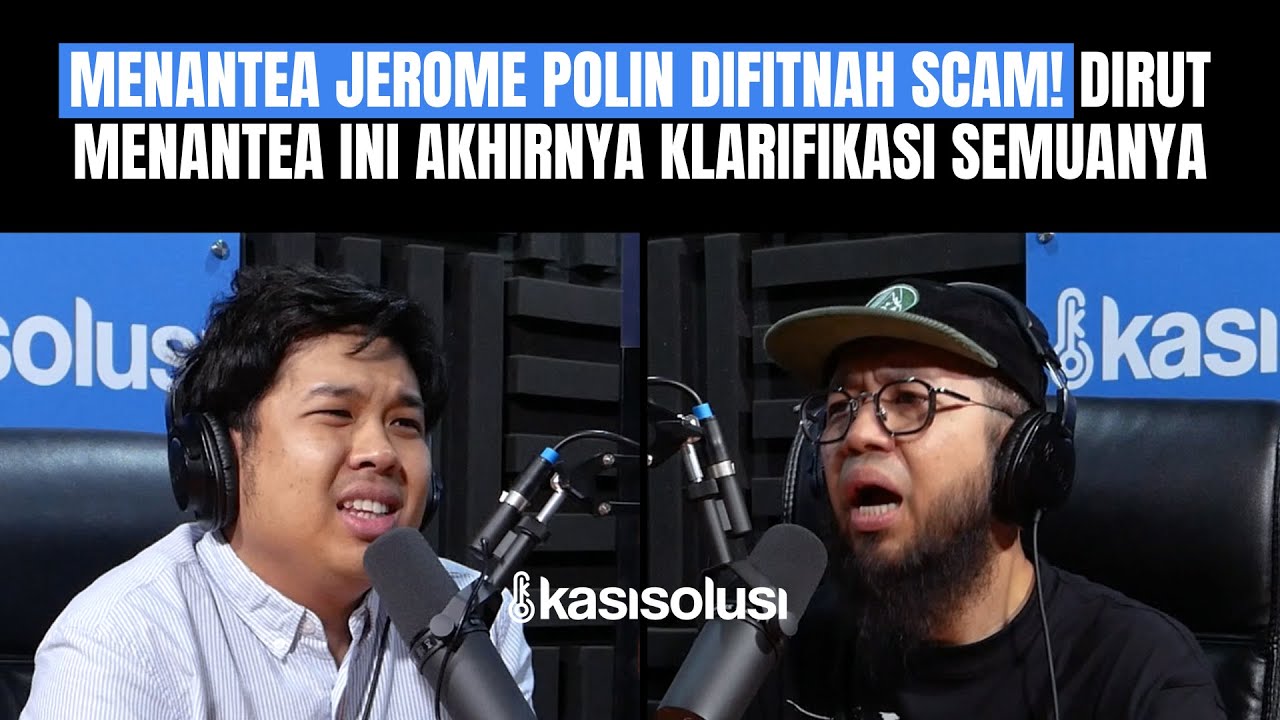 KLARIFIKASI‼️DIRUT MENANTEA JEROME POLIN: ORANG INI NYOLONG DUIT PERUSAHAAN & PECAT PECATIN KARYAWAN