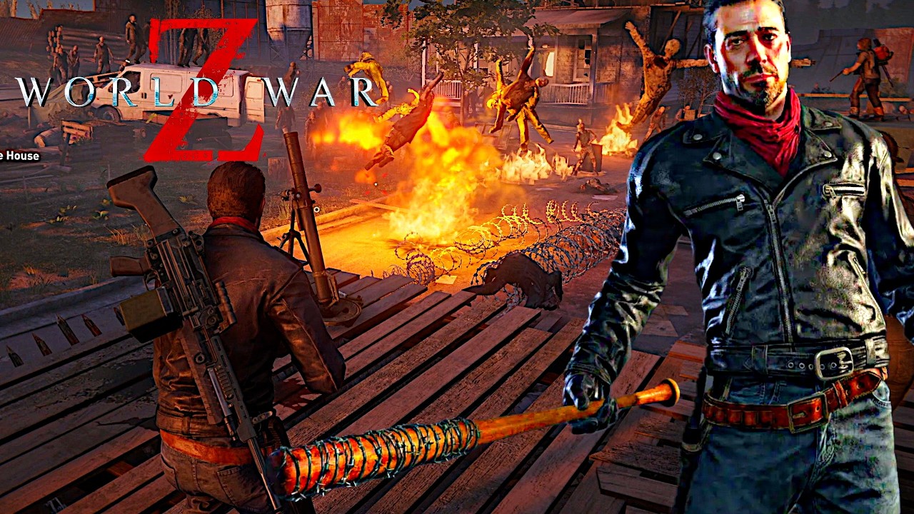 World War Z - The Walking Dead DLC| Full Gameplay w/JamesNTN & Ms. Panama