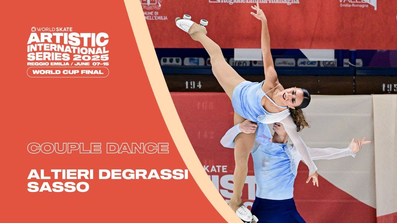 Gherardo Altieri Degrassi & Roberta Sasso - Couple Dance - AIS World Cup Final Reggio Emilia 2025