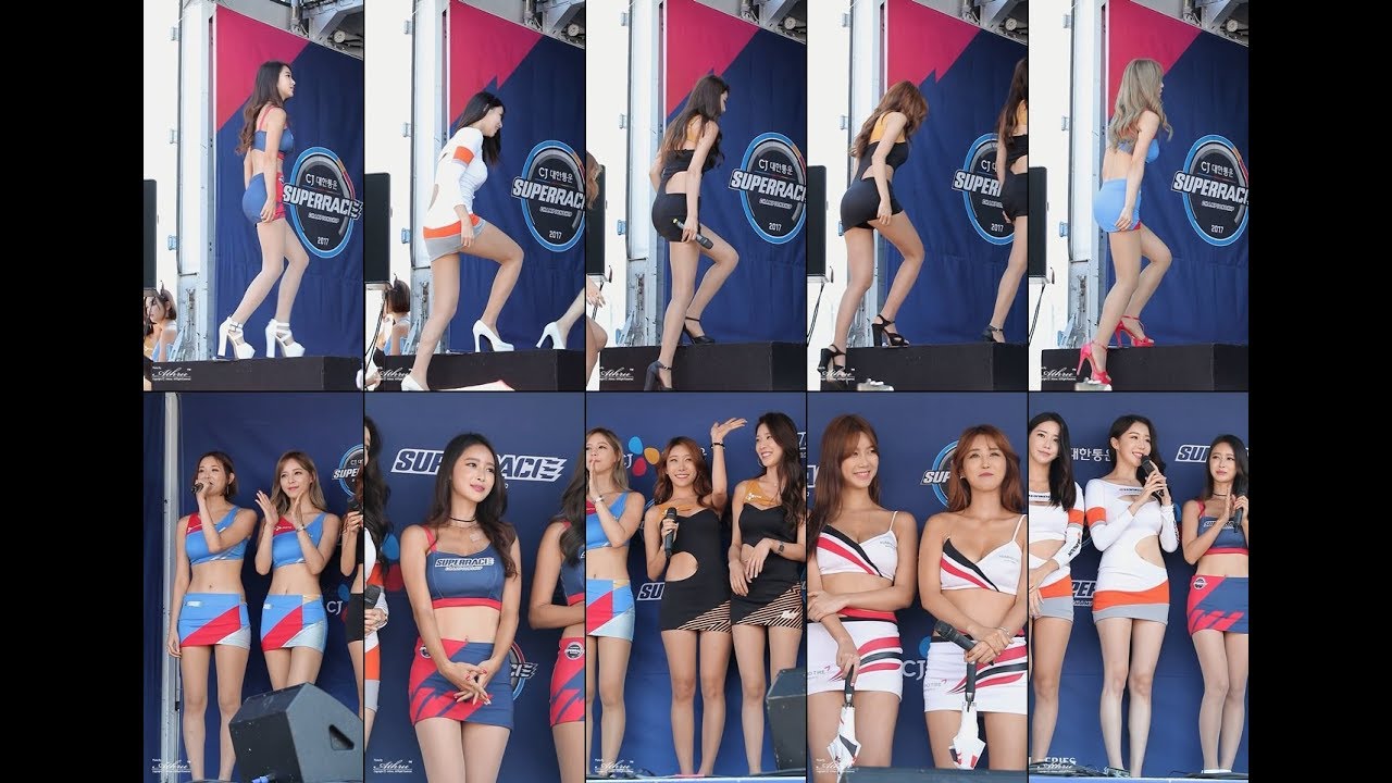 [직캠/FanCam] 170903 CJ슈퍼레이스 +레이싱모델 토크쇼(12min.) by Athrun